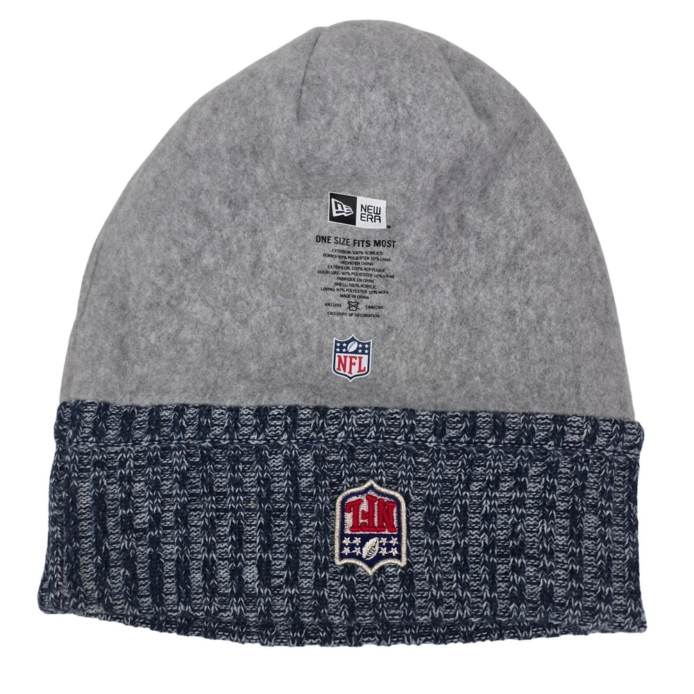 Dallas Cowboys New Era NFL Knit Pom Beanie Hat Stocking Cap One Size Fits Most - Picture 4 of 5